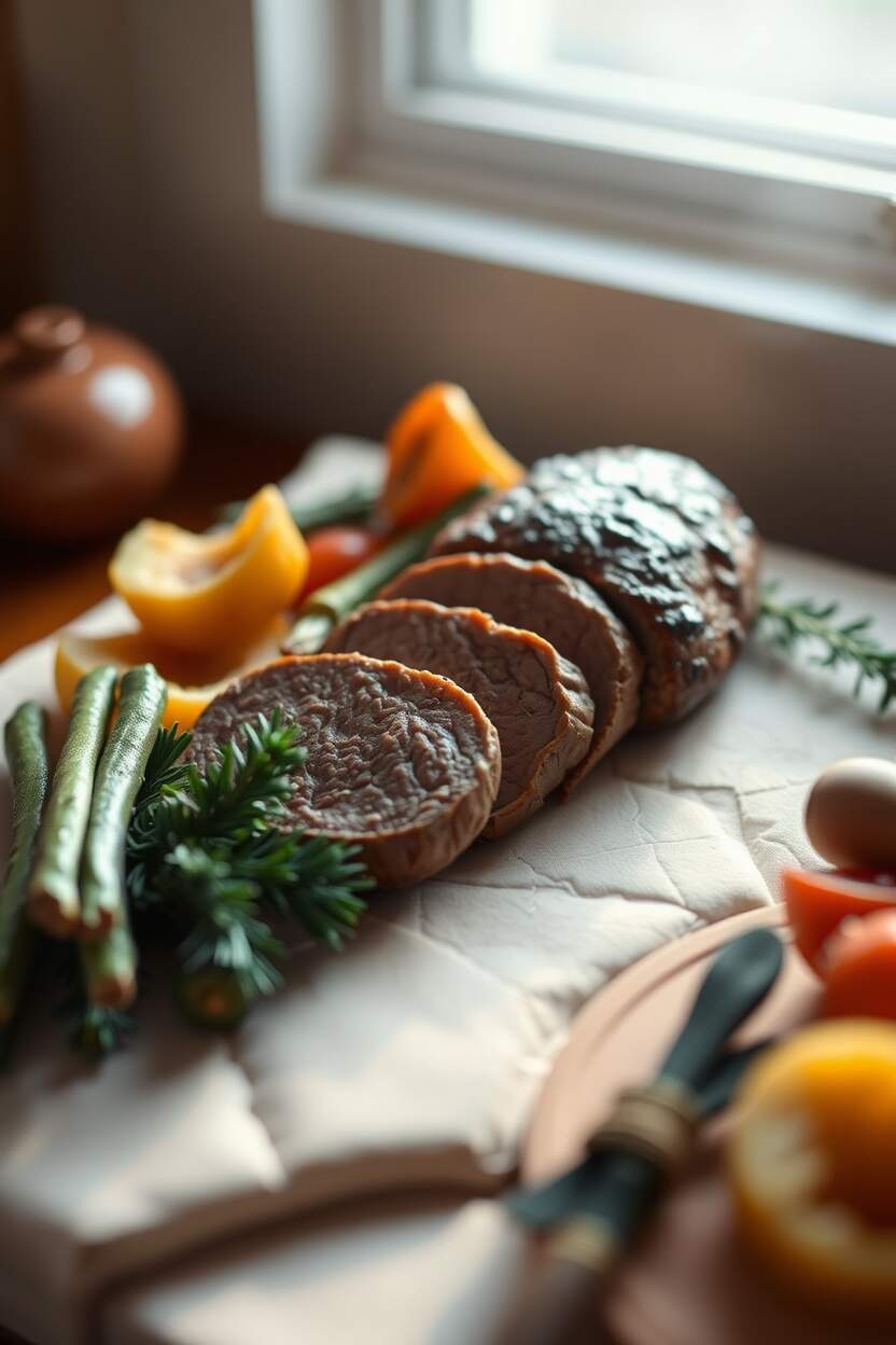 Beef Tenderloin with Roasted Vegetables 1