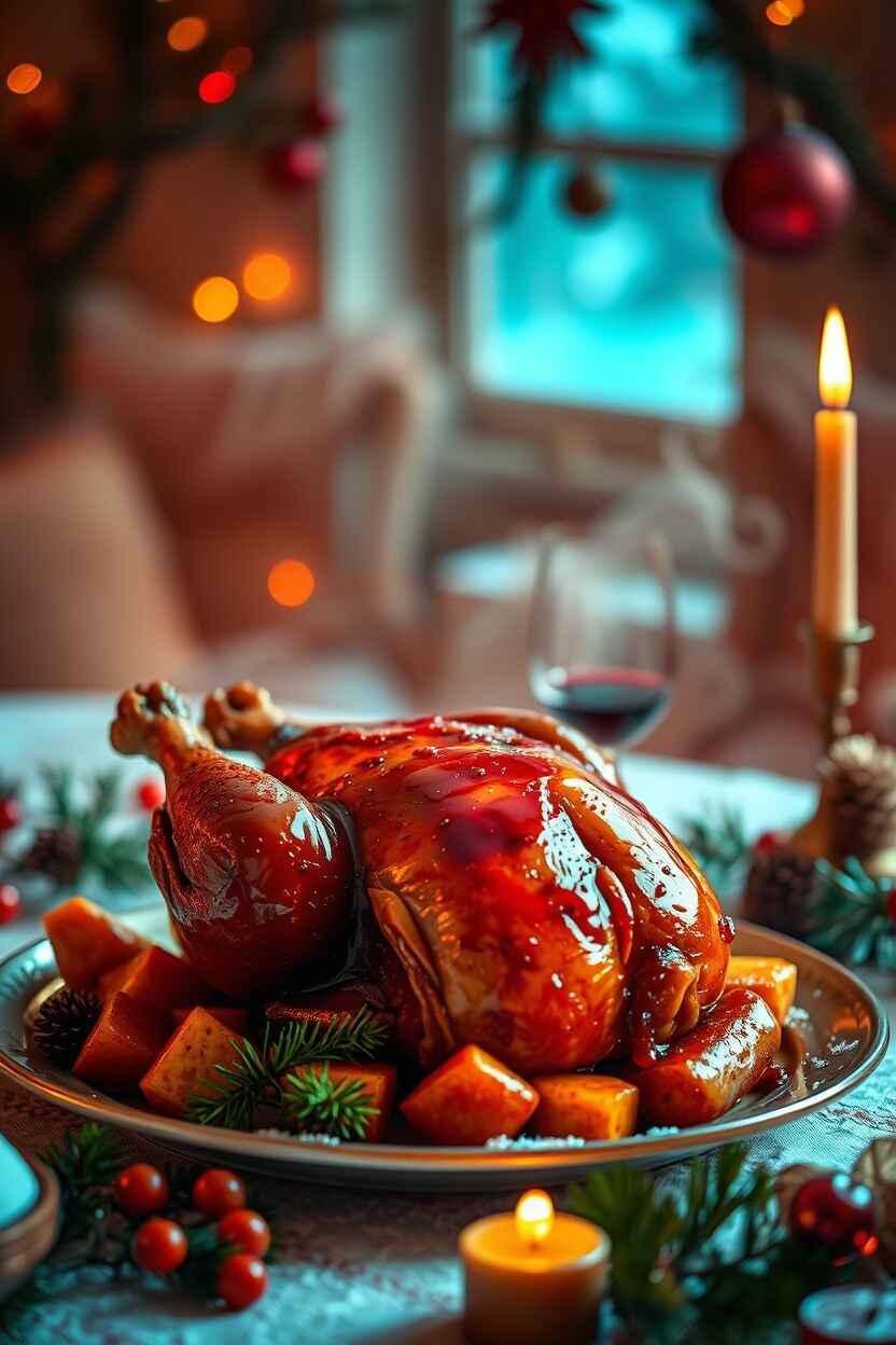 Glazed Cornish Hens 1