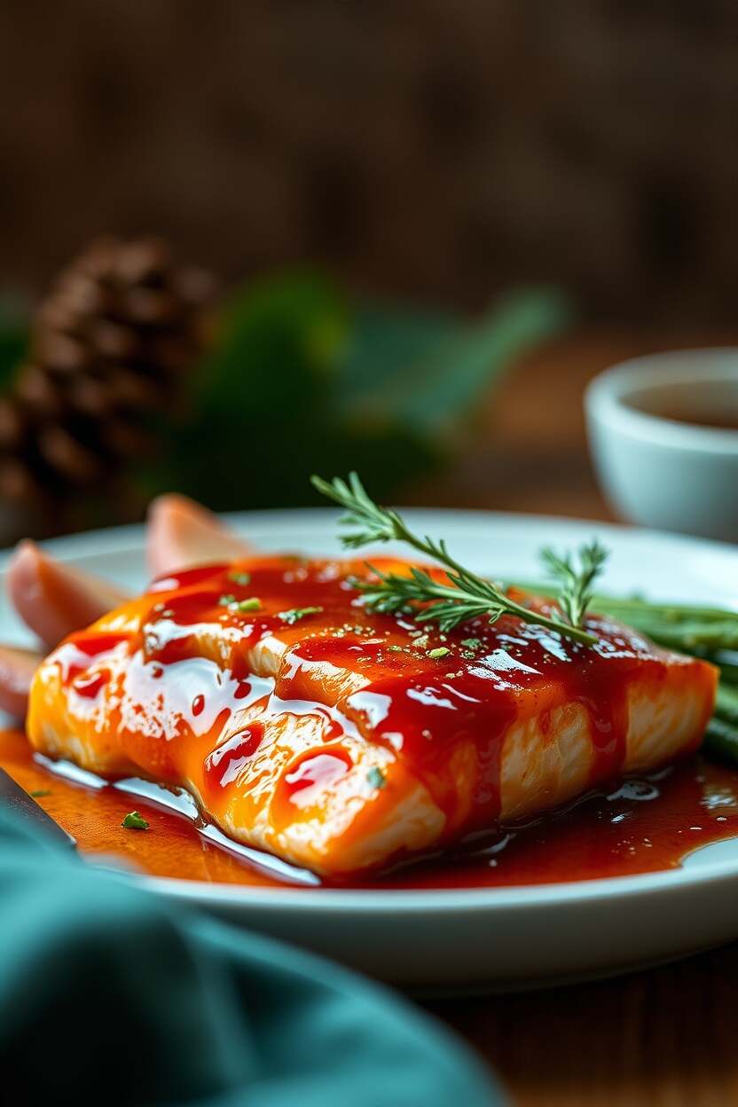 Honey Glazed Salmon 1