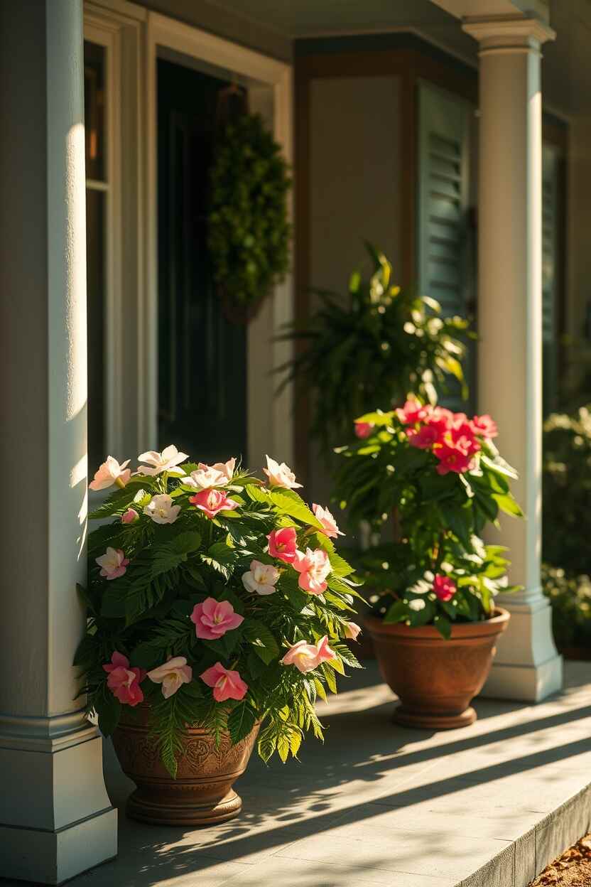 Artificial Begonias 1