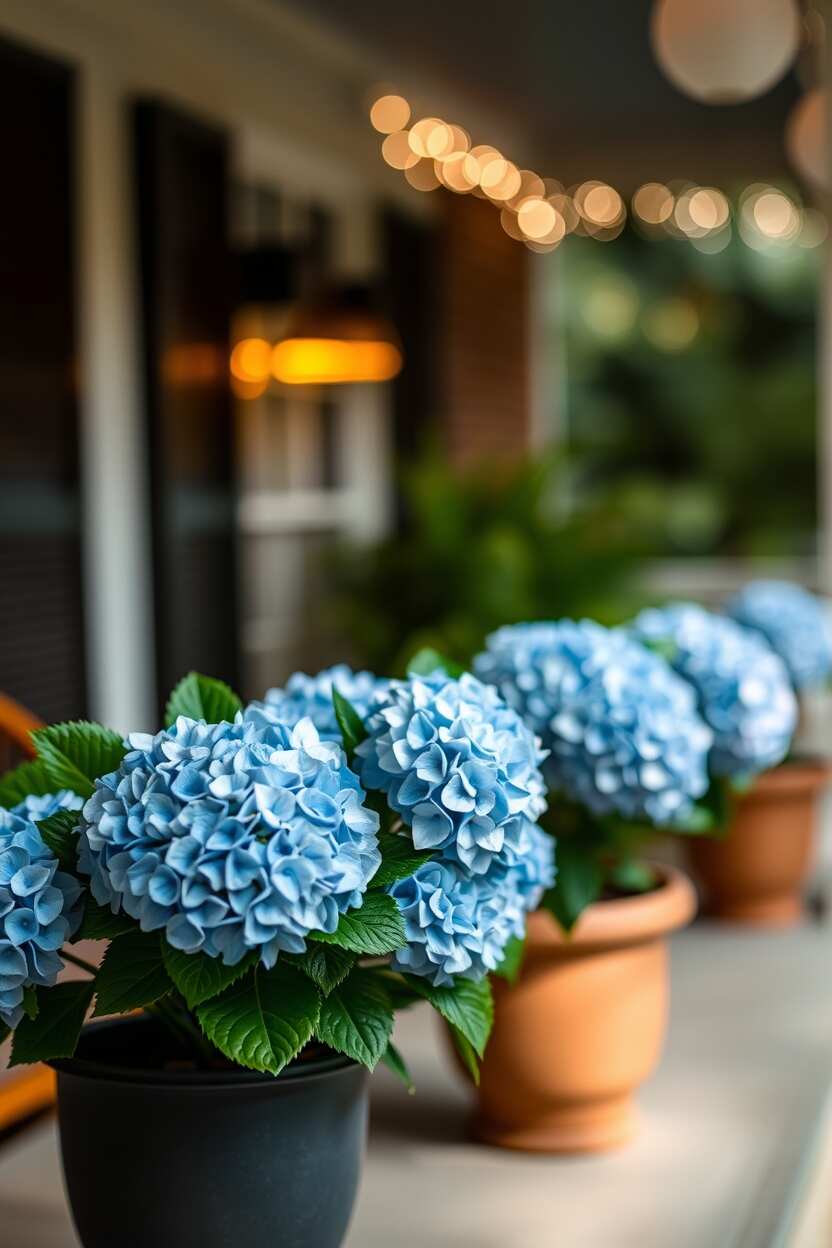 Artificial Hydrangeas