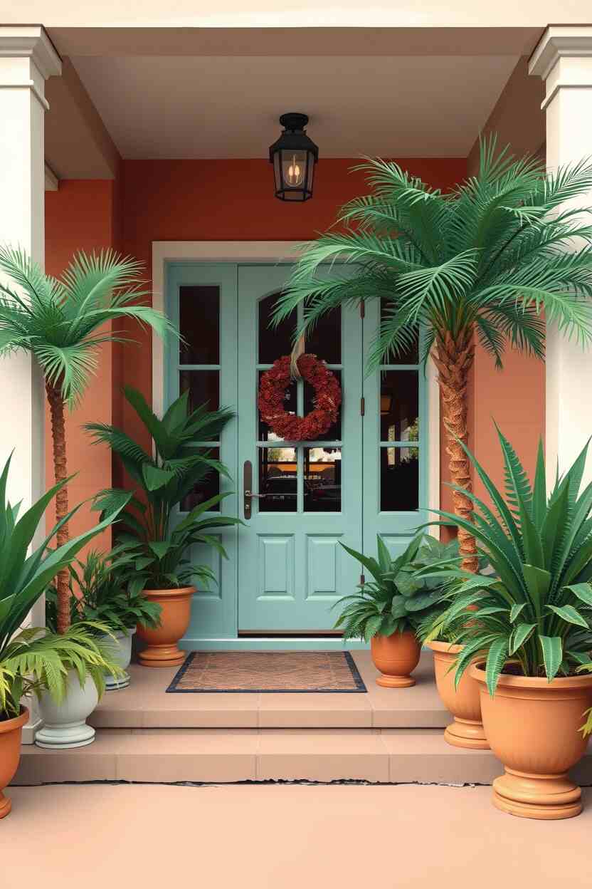 Artificial Palm Trees