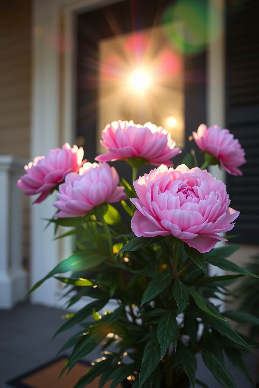 Artificial Peonies 1