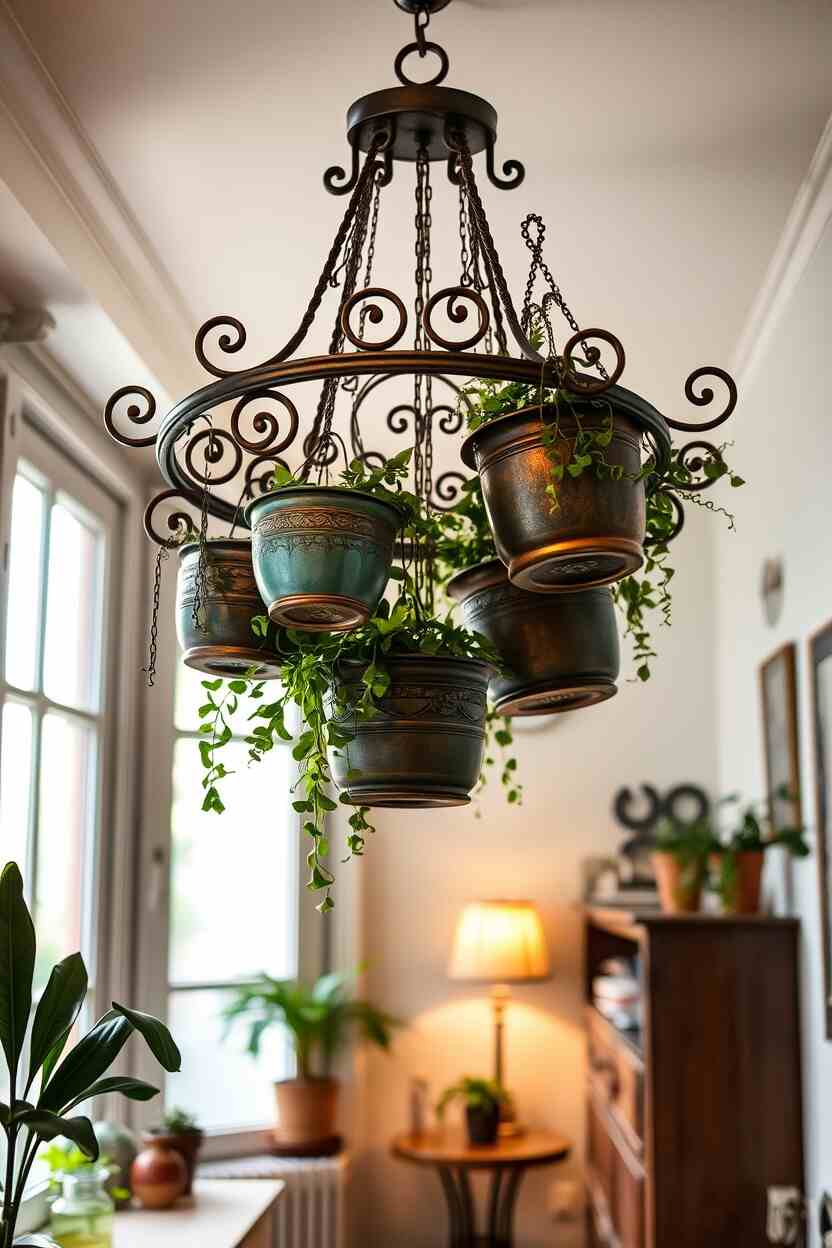 Ceiling Pot Racks 1
