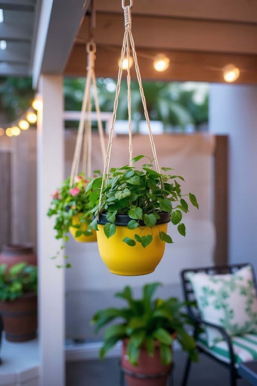 DIY Hanging Planters 1