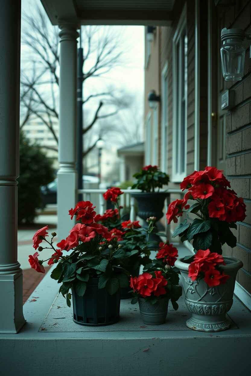 Faux Geraniums 1