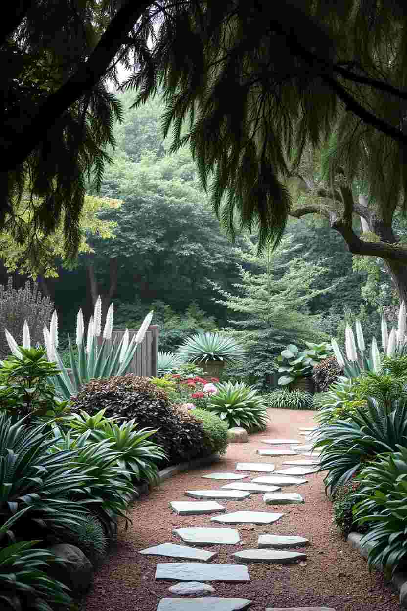 Layered Woodland Garden