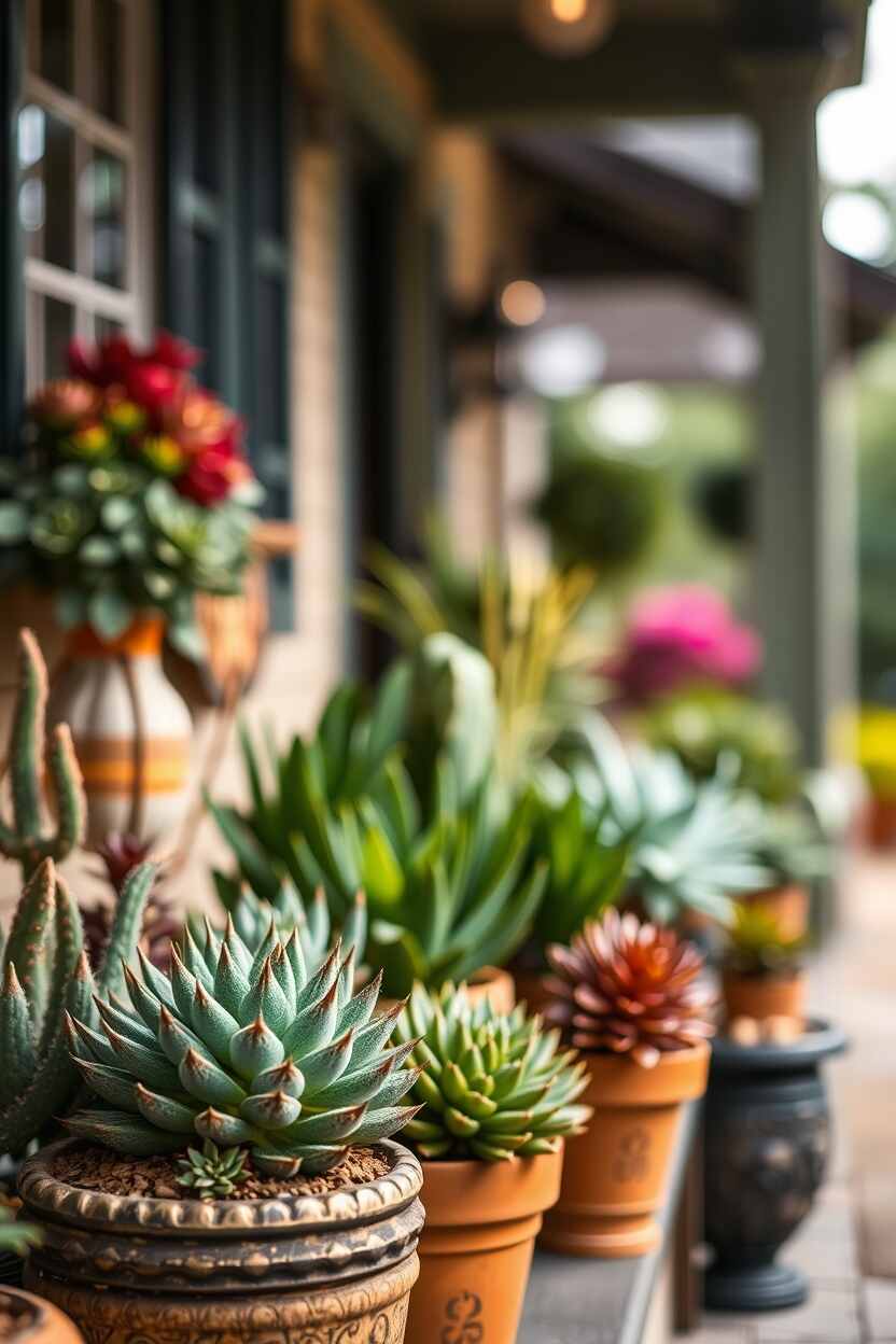 Succulent Displays