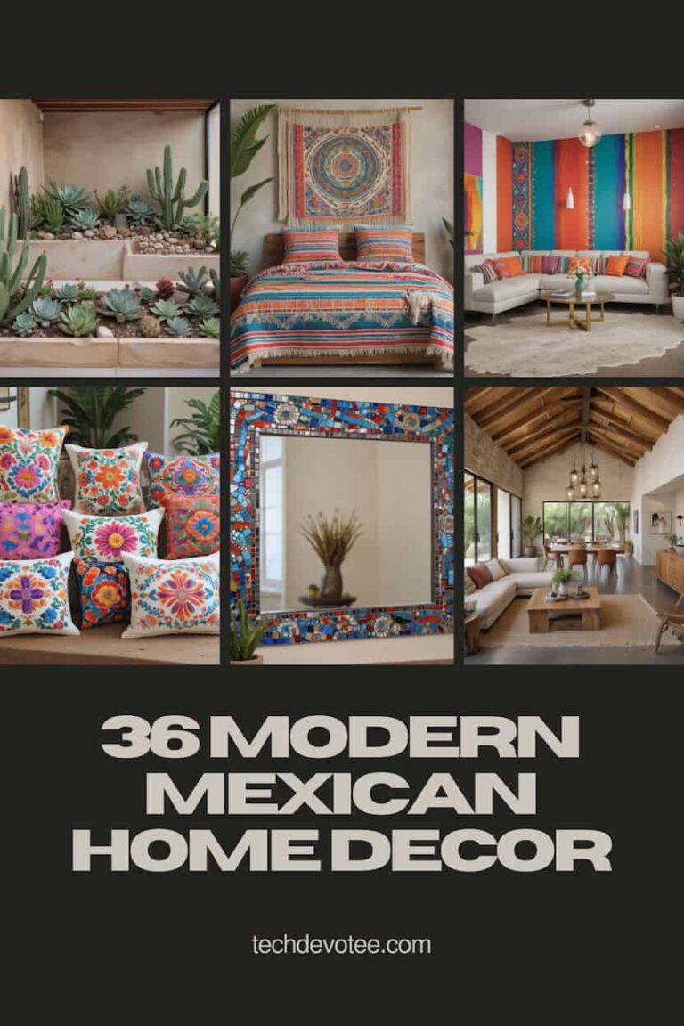36 Bold & Beautiful Modern Mexican Decor Ideas for Vibrant Living - TechDevotee