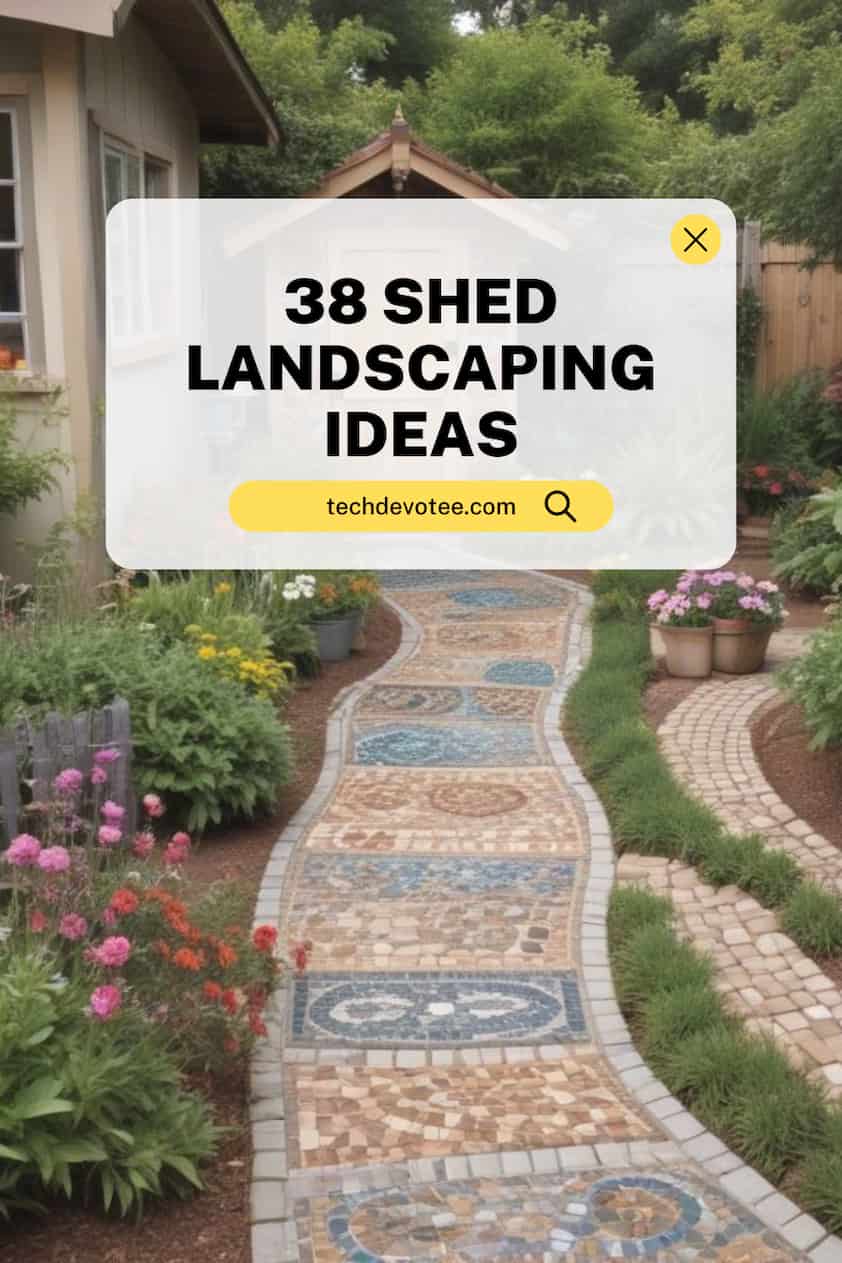 38 Shed Landscaping Ideas 2 38 Shed Landscaping Ideas