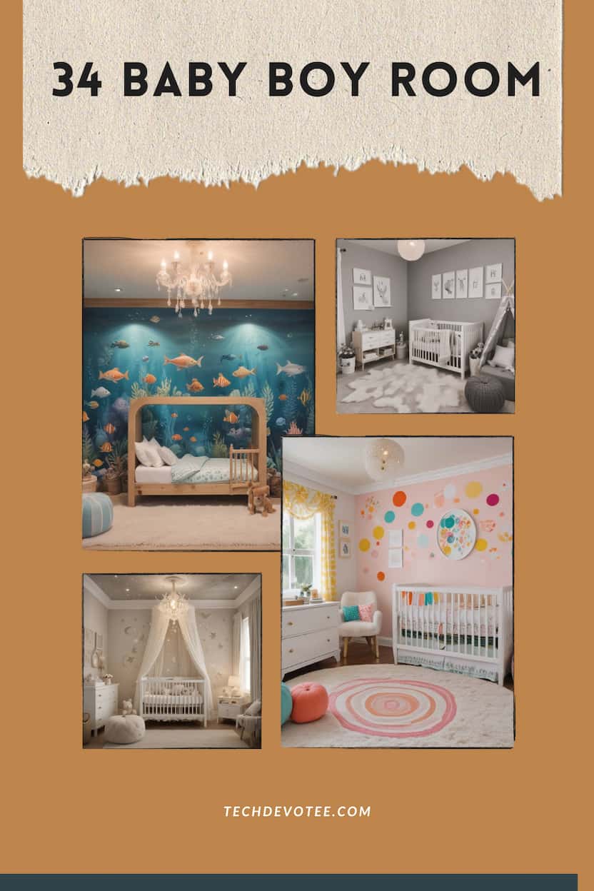 34 Baby Boy Room Ideas