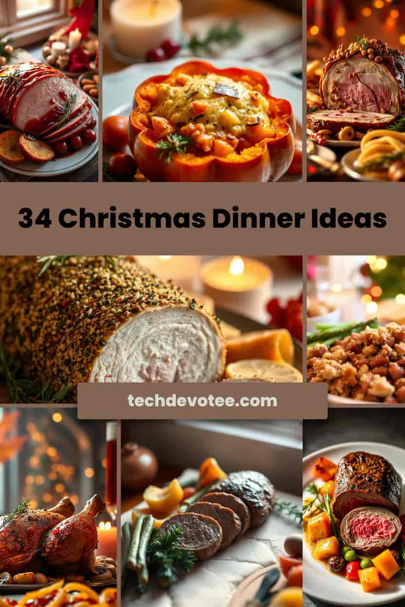 34 Christmas Dinner Ideas
