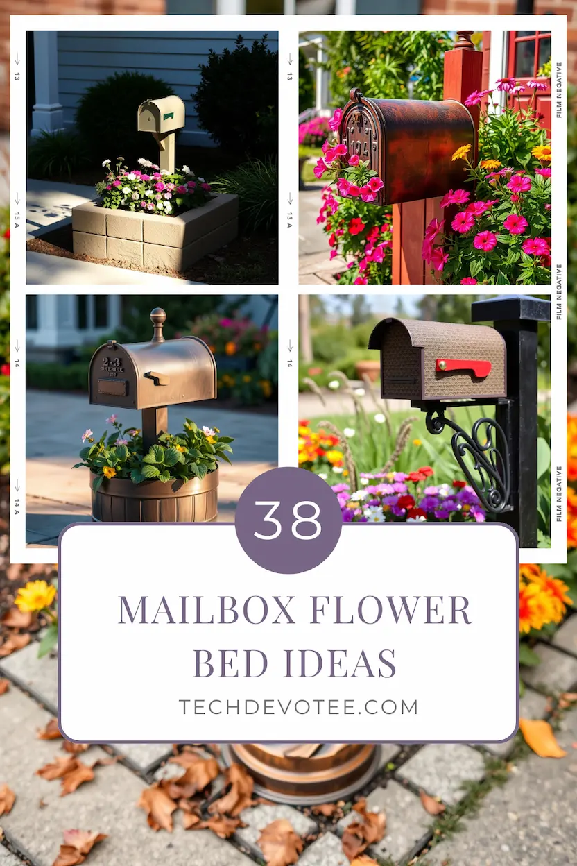 38 Mailbox Flower Bed Ideas