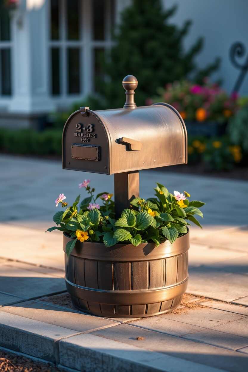 Barrel Planter 1