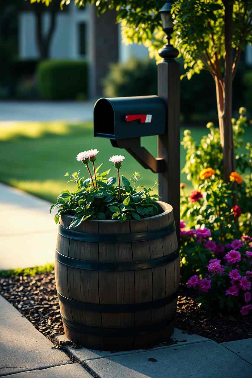 Barrel Planter
