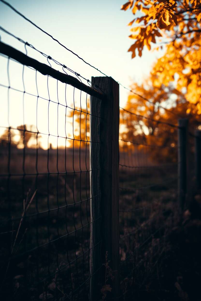 Chicken Wire Fence