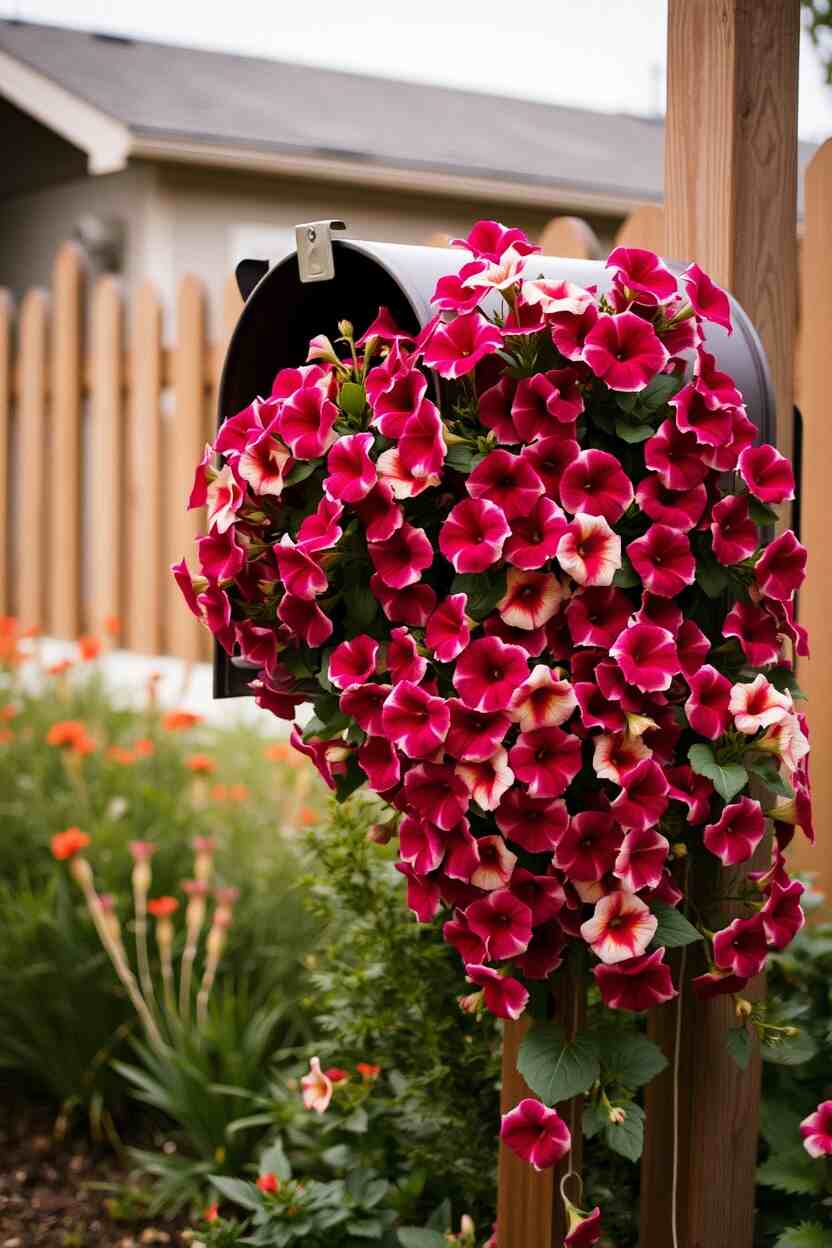 Climbing Petunias 1