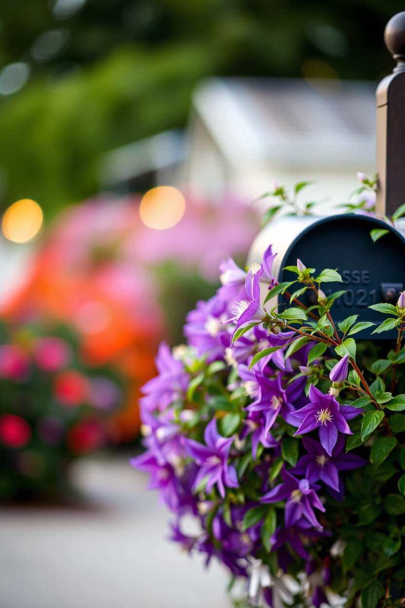 Purple Clematis 1