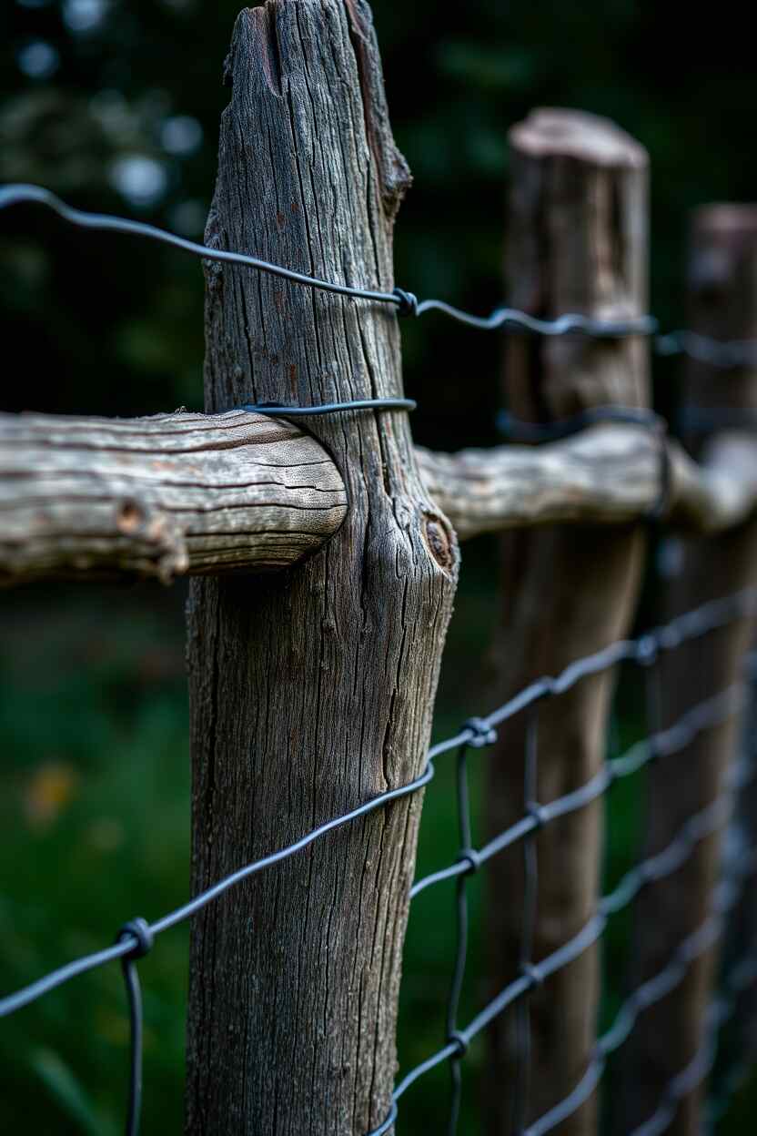 Rustic Split Rails