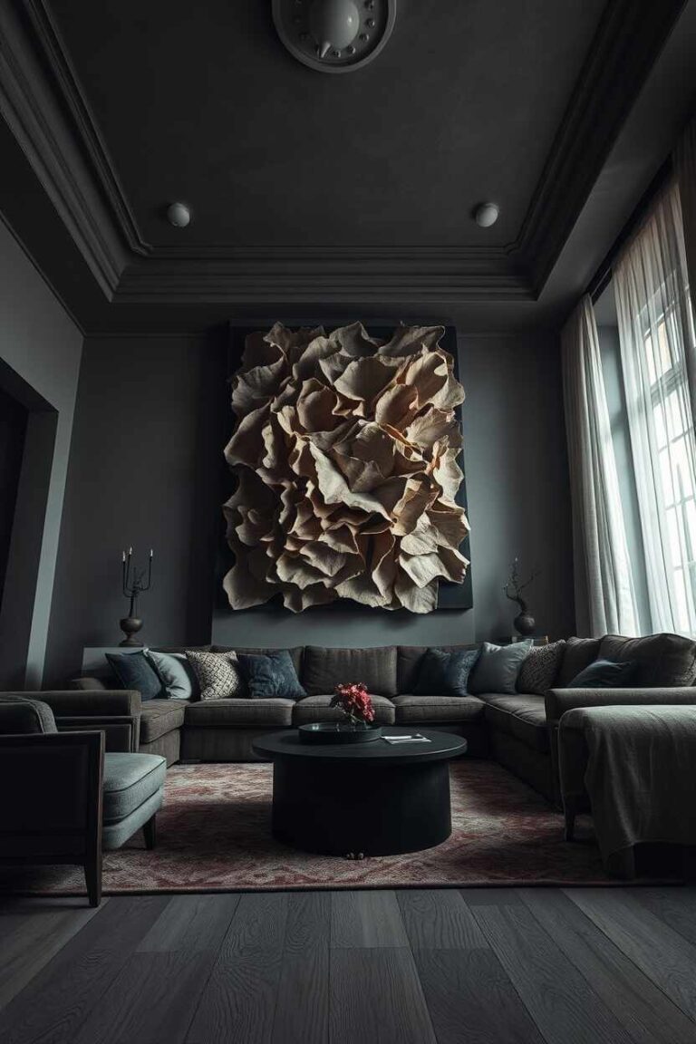 38 Moody Living Room Ideas: Create An Enchanting Atmosphere - TechDevotee