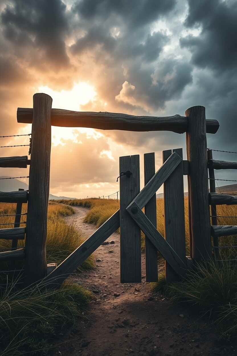 Walk Gate with a Rustic SFGate