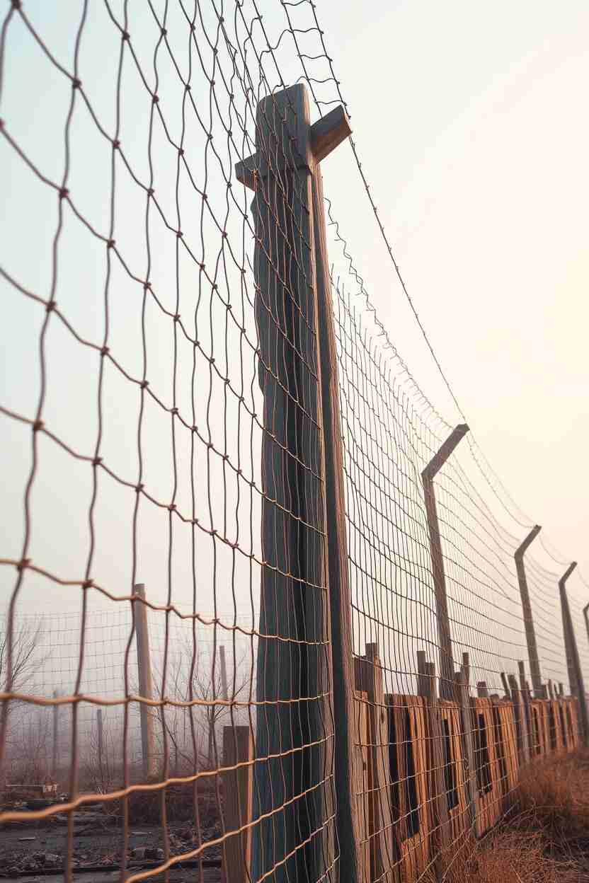 Welded Wire Garden Fence