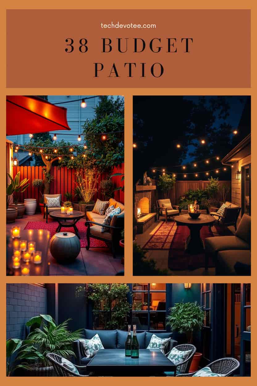 38 Budget Patio Ideas