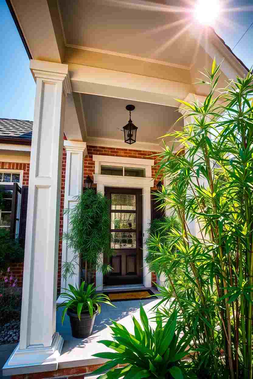 Faux Bamboo Trees